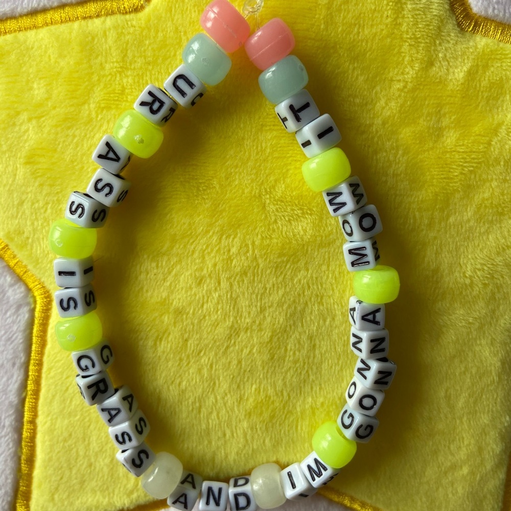 Alternative Quirky Beaded Bracelet Tiktok Bracelet